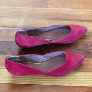 EUC - Seychelles Burgundy Women's Flats size 7.5 (EU 38)